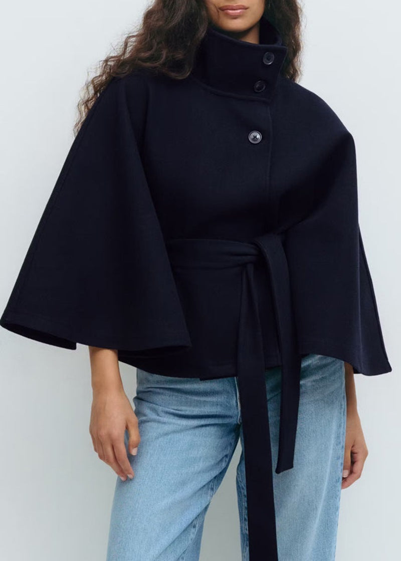 Manteau élégant et beau, en polyester saison automne hiver