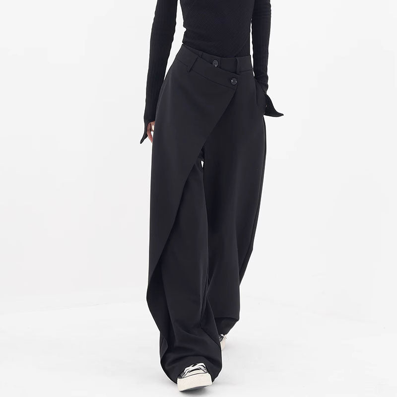 Pantalons amples irréguliers à la mode pour femmes