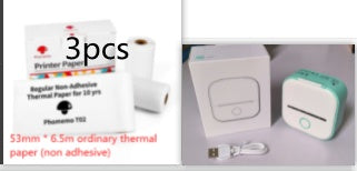Mini-imprimante d'étiquettes thermique portable