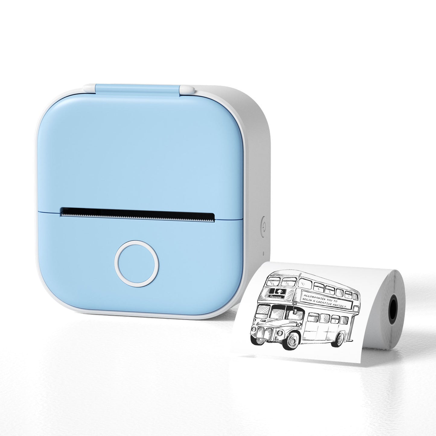 Mini-imprimante d'étiquettes thermique portable