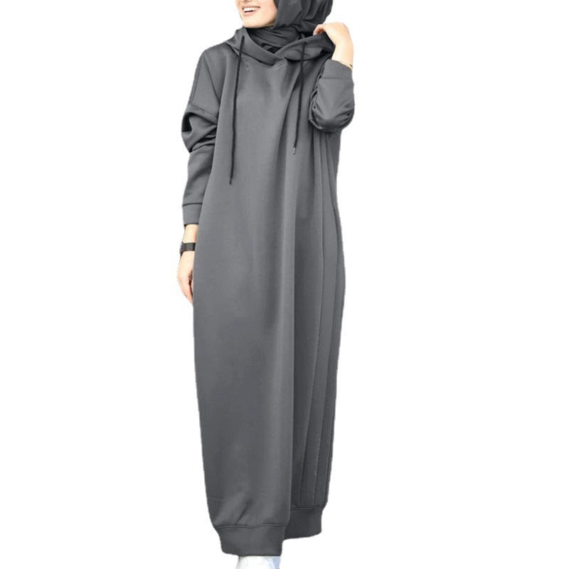 Pull ample décontracté à manches longues pour femme