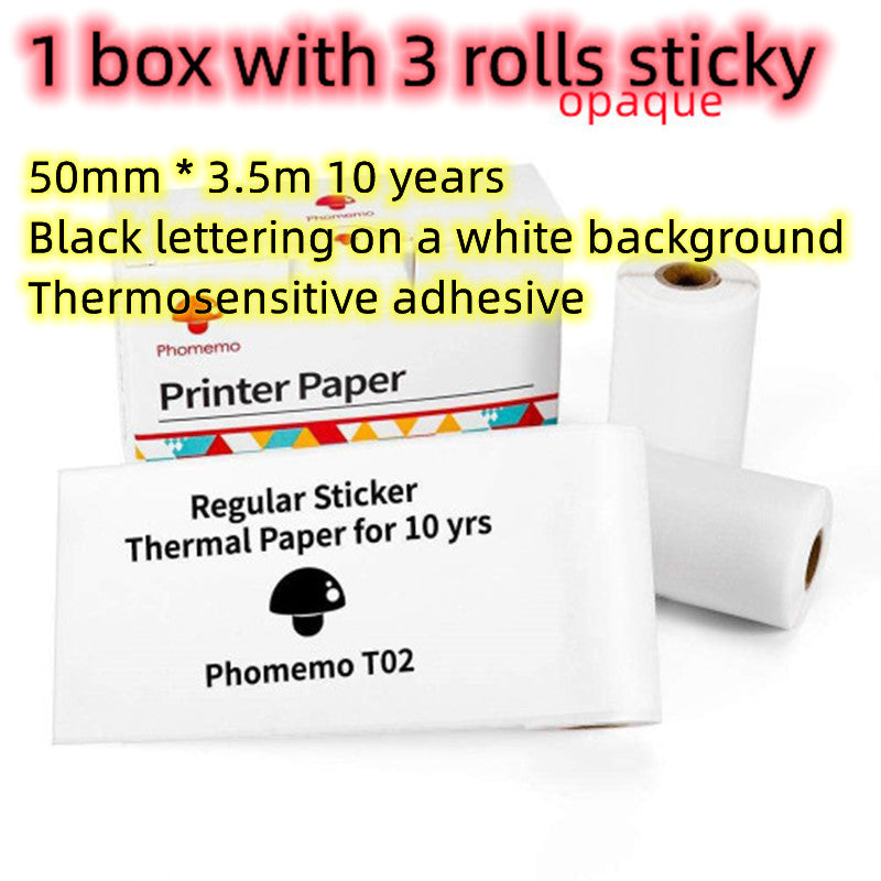 Mini-imprimante d'étiquettes thermique portable