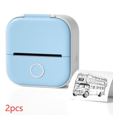 Mini-imprimante d'étiquettes thermique portable