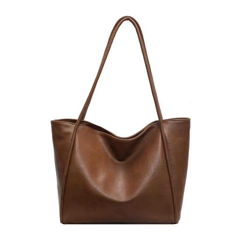 Sac à bandoulière en cuir souple