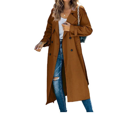 Veste coupe-vent décontractée de couleur unie pour femme