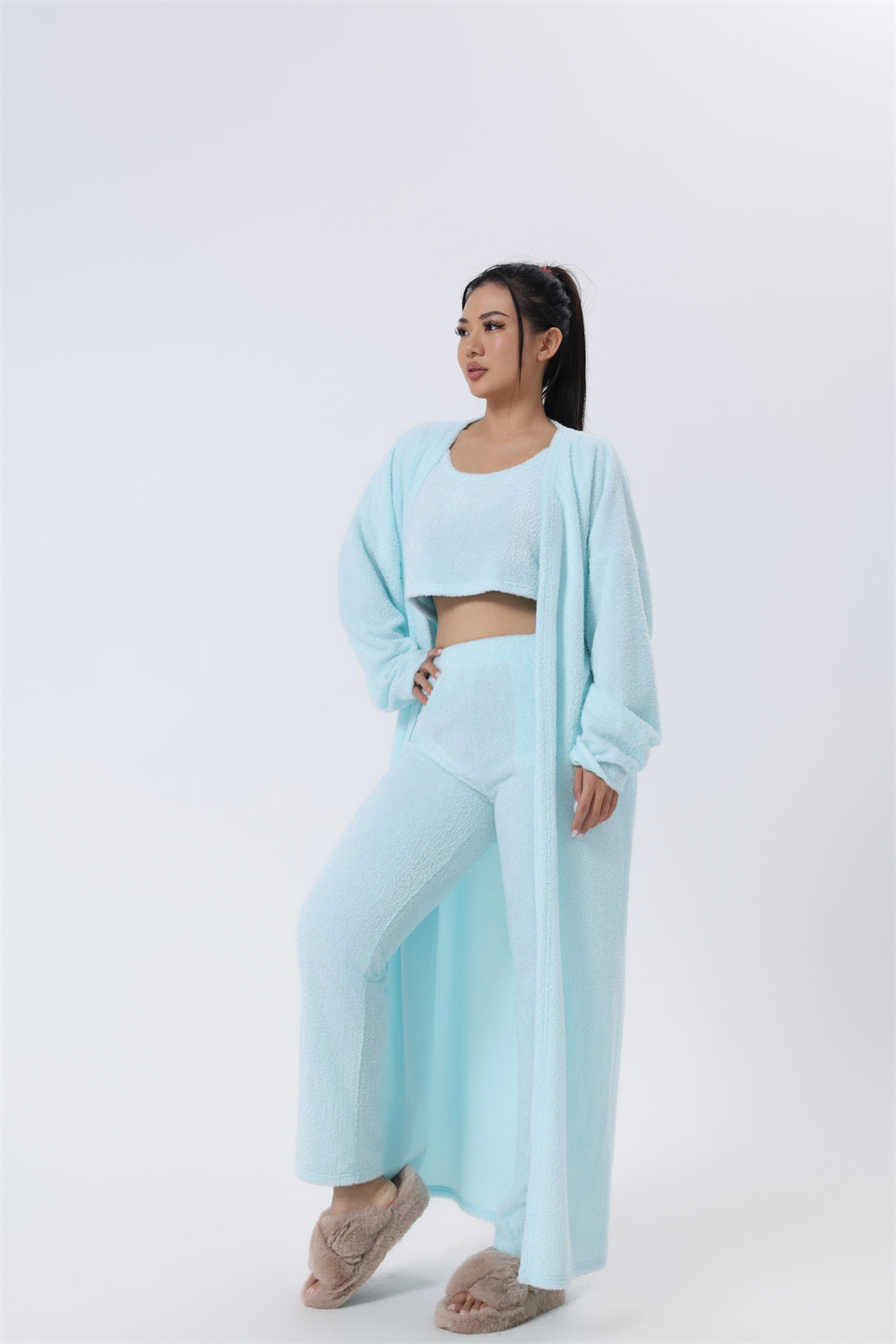 Ensemble pyjama confortable, 3 pièces