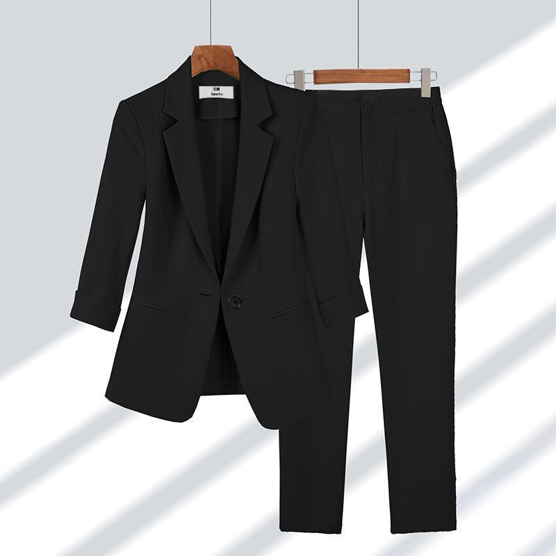 Ensemble blazer décontracté 2 pièces