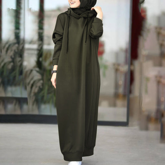Pull ample décontracté à manches longues pour femme