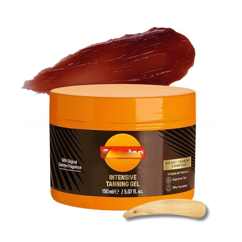 Lotion solaire crème noire en gel
