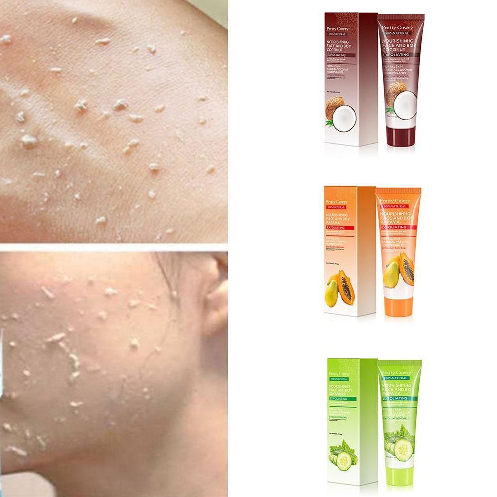 Gel visage, noix de coco et papaye