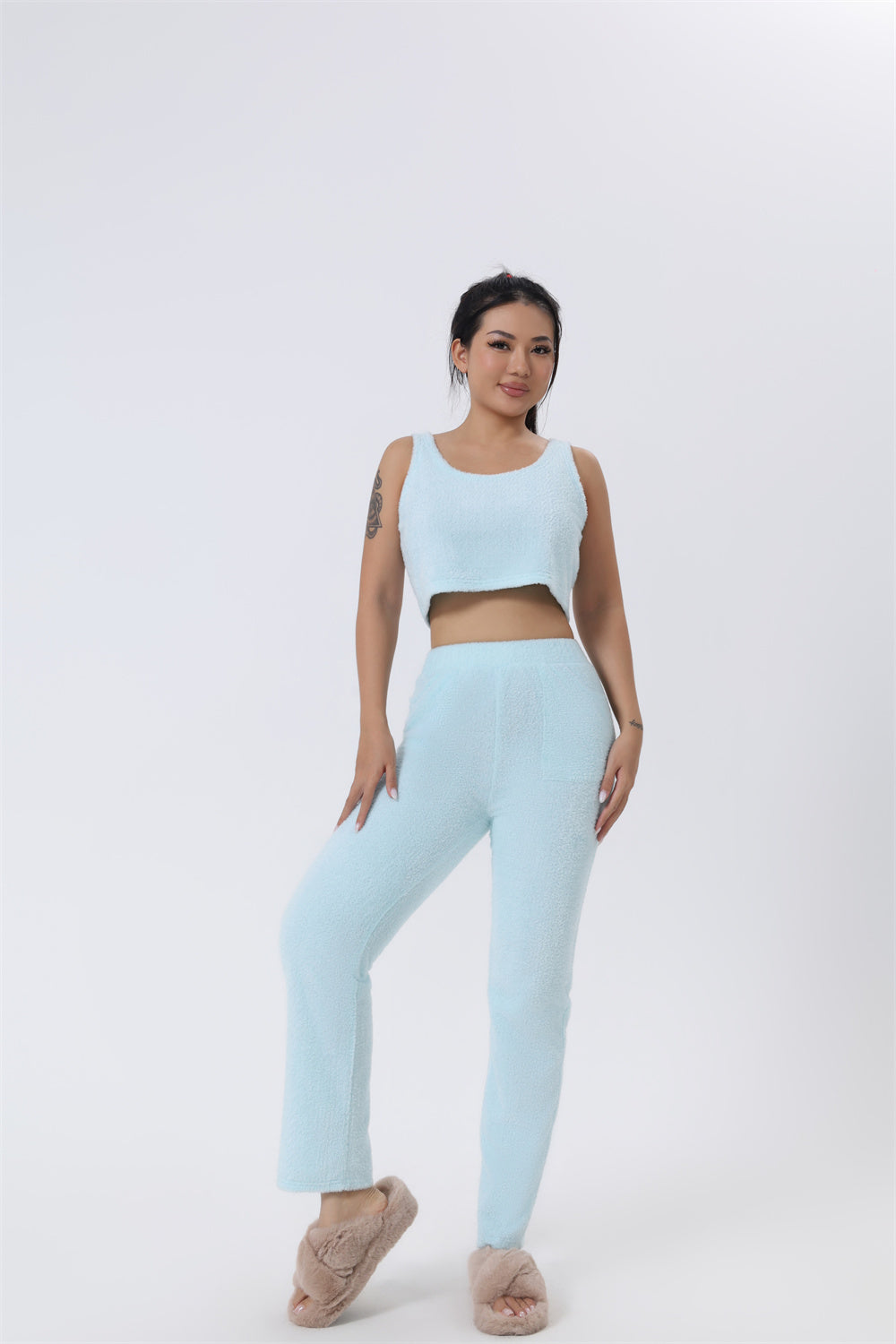 Ensemble pyjama confortable, 3 pièces