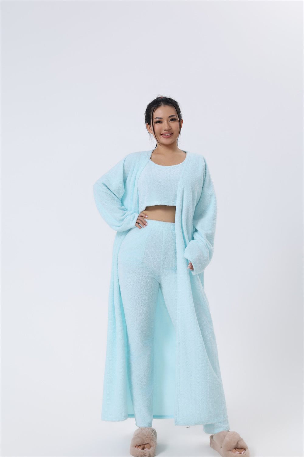 Ensemble pyjama confortable, 3 pièces