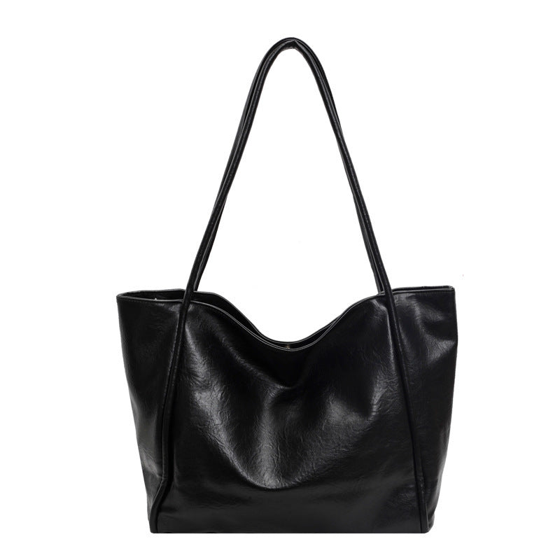 Sac à bandoulière en cuir souple