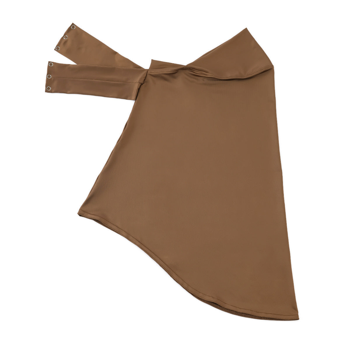 Nouveau foulard pour femme avec fermeture à bouton sous le menton