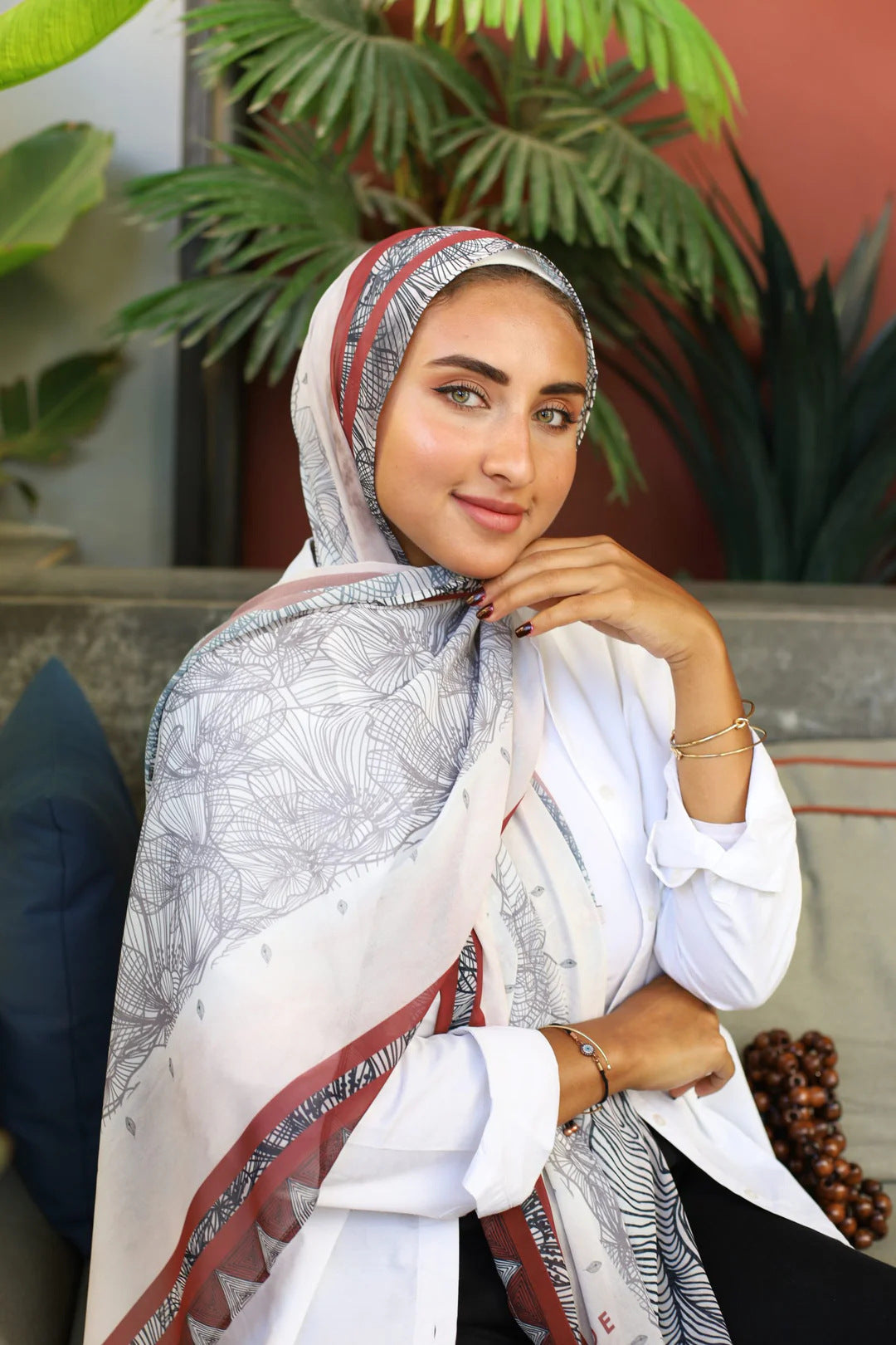Foulard imprimé