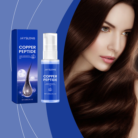 Huile essentielle nourrissante pour follicules pileux aux peptides de cuivre