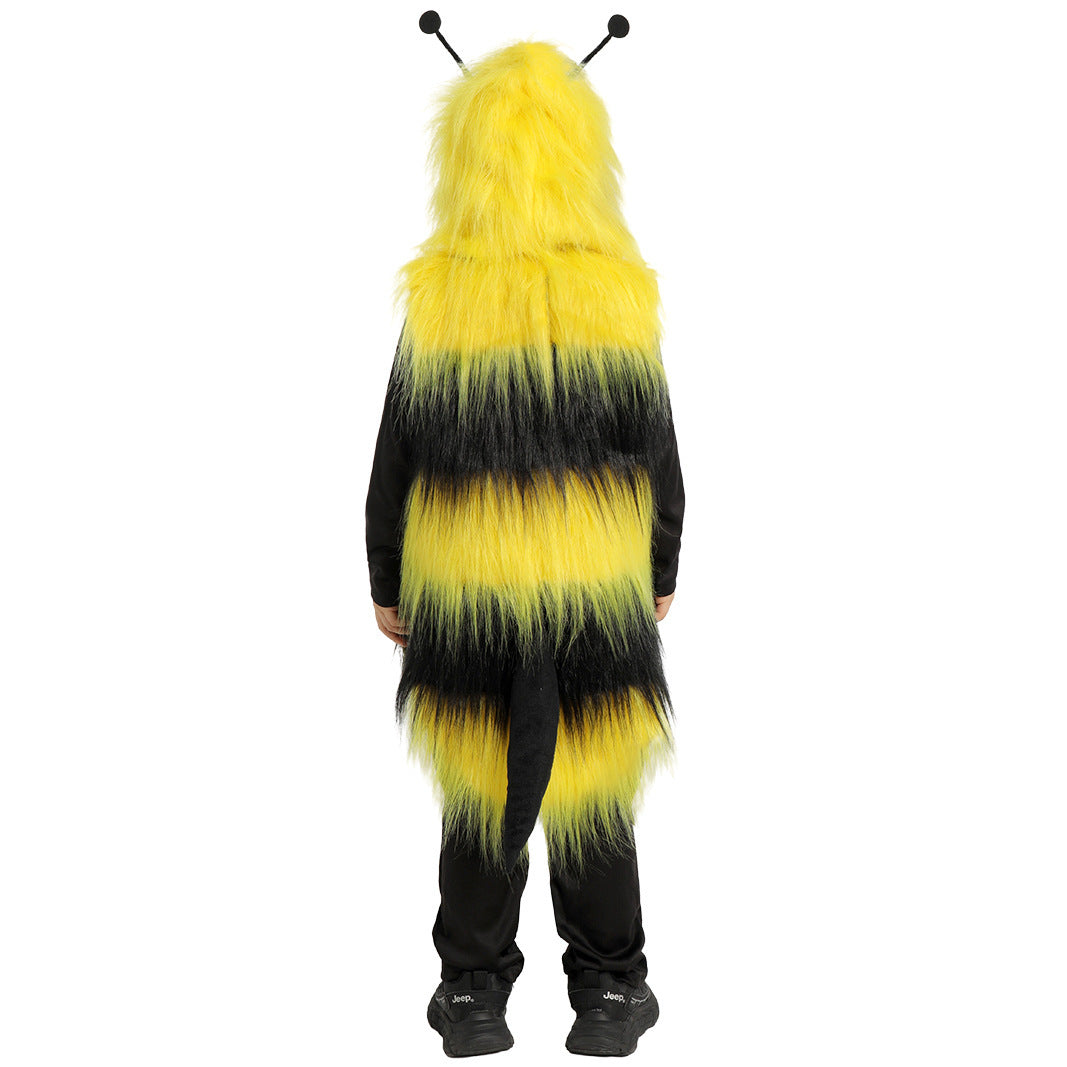 Vêtements de cosplay pour enfants, spectacle d'Halloween, rôle d'abeille animale