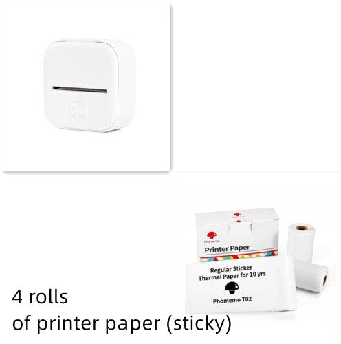 Mini-imprimante d'étiquettes thermique portable
