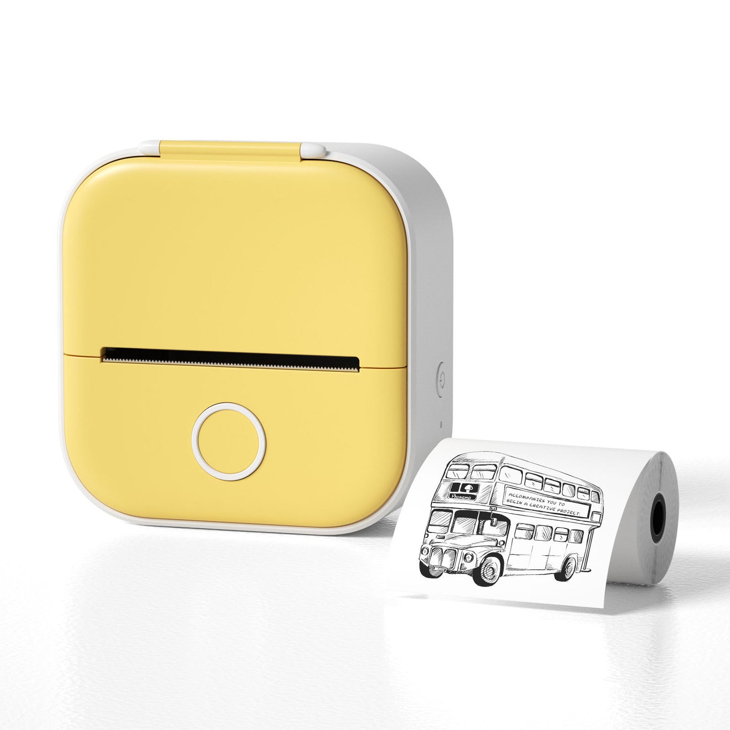 Mini-imprimante d'étiquettes thermique portable