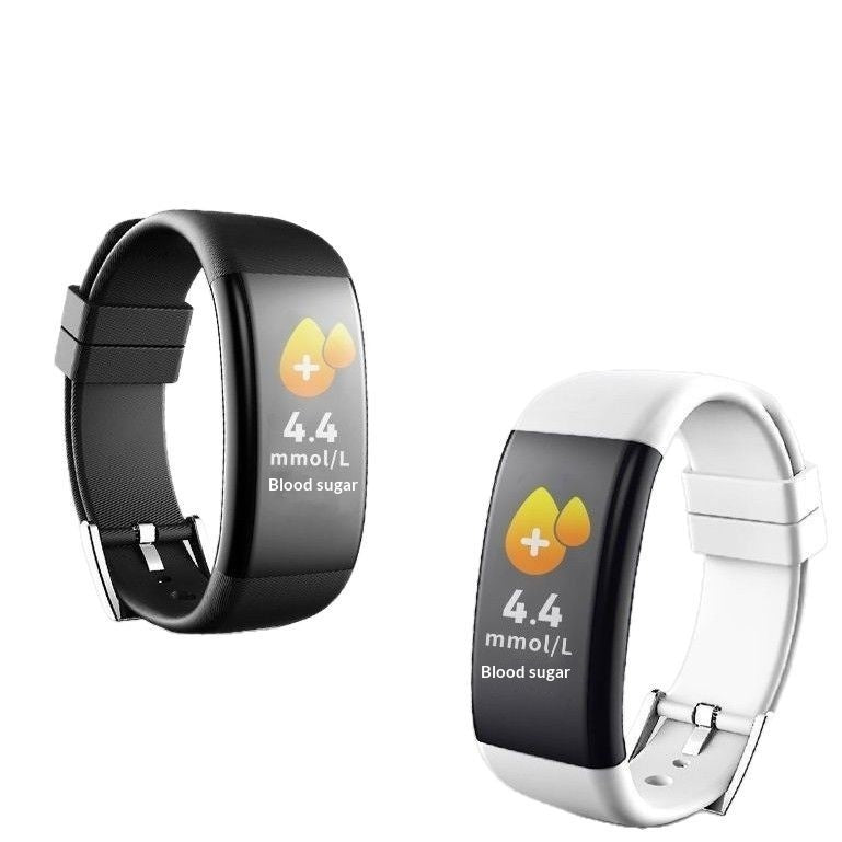 Montre connectée multifonctionnelle avec podomètre, réveil et Bluetooth