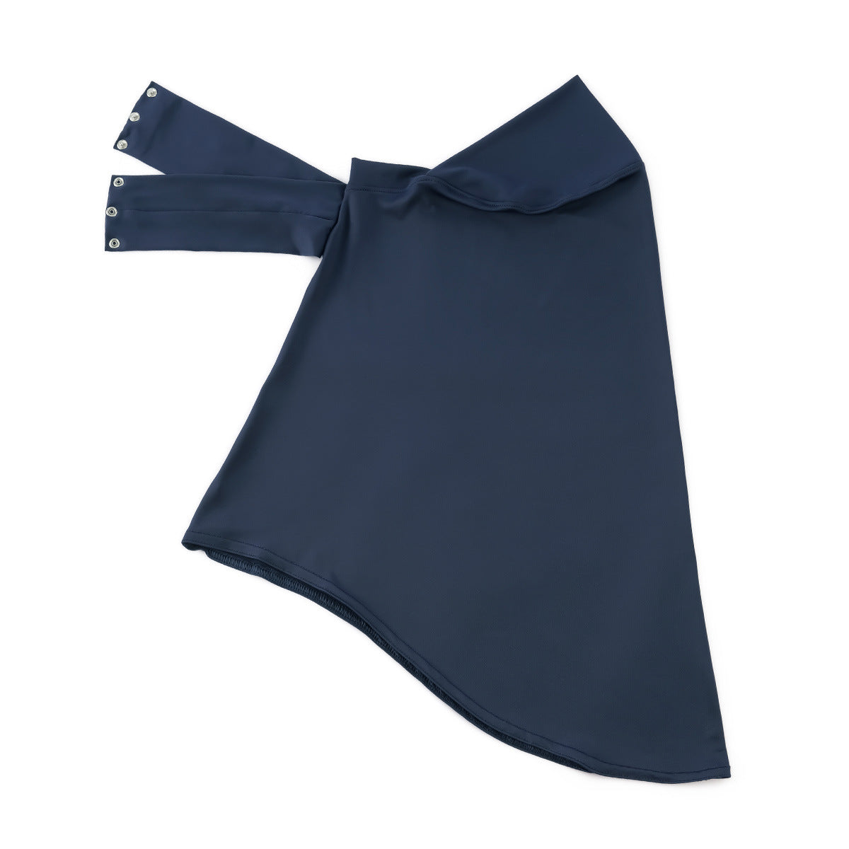 Nouveau foulard pour femme avec fermeture à bouton sous le menton