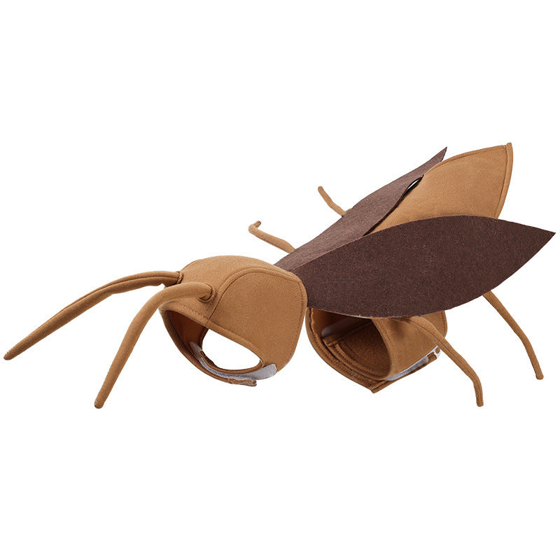 Vêtements de vacances pour chien, costume mignon de chat et de cafard pour animal de compagnie