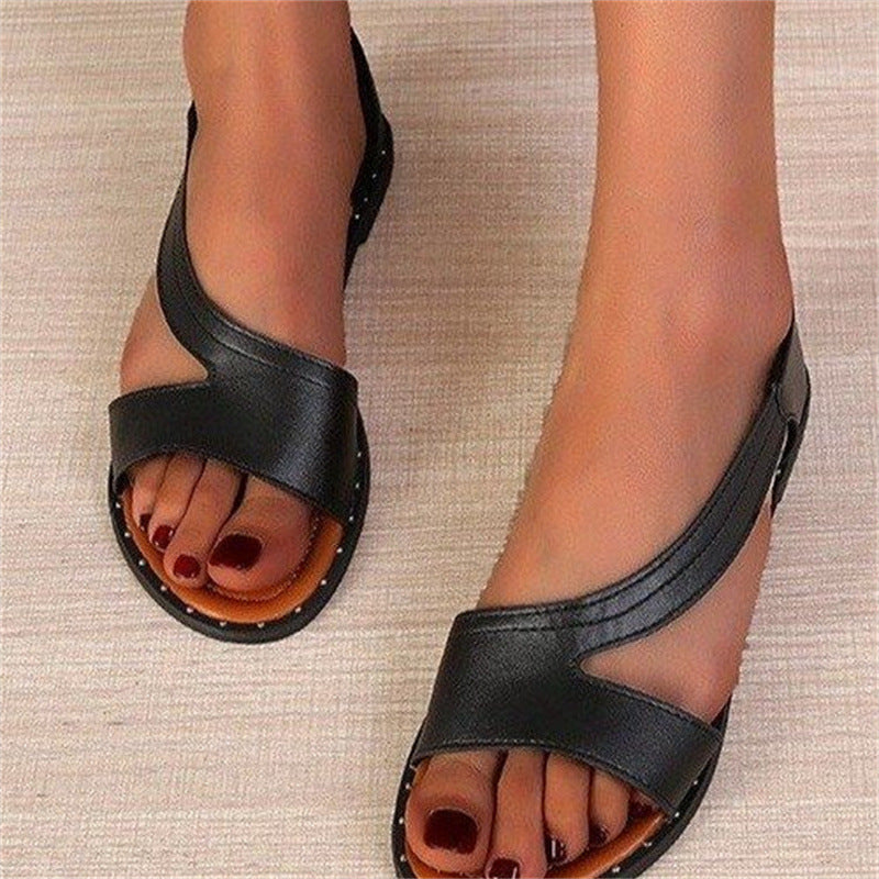 Sandales plates tendance pour femmes