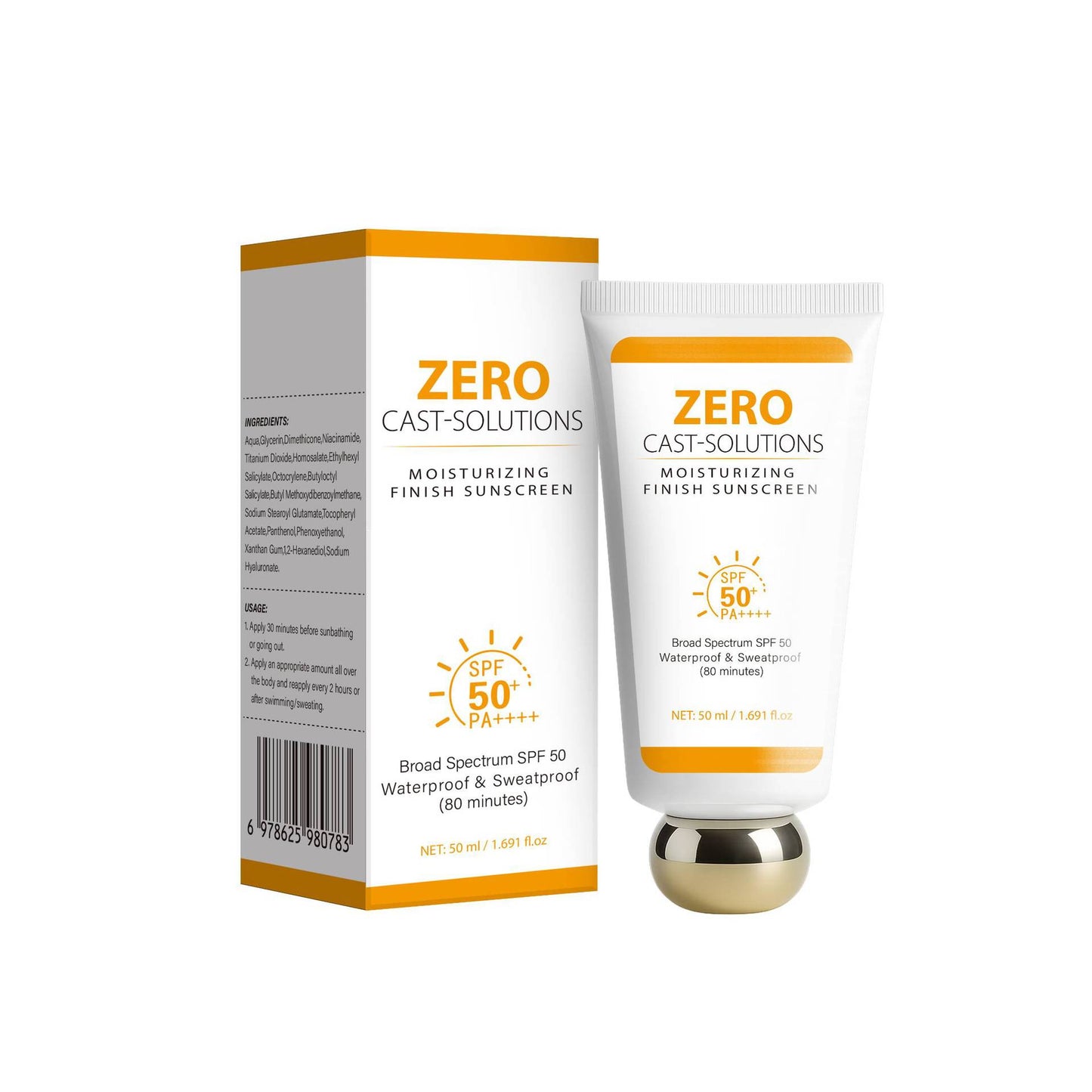 Crème protectrice hydratante Zero Flaw 50 ml