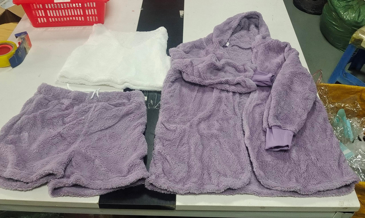 Ensemble pyjama 3 pièces pour femme