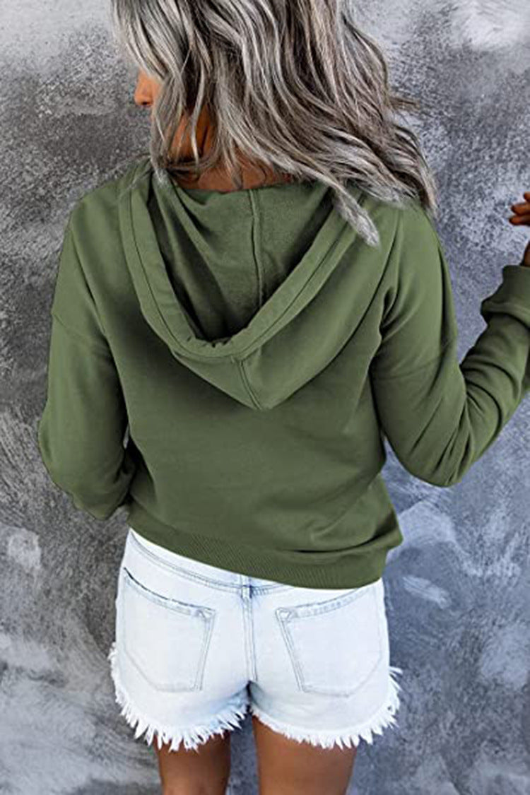 Sweat à capuche avec poches stylé Printemps - Autonme