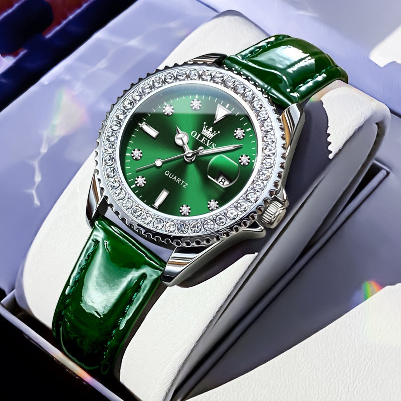 Montre élégante à quartz pour femme, idéale pour les affaires