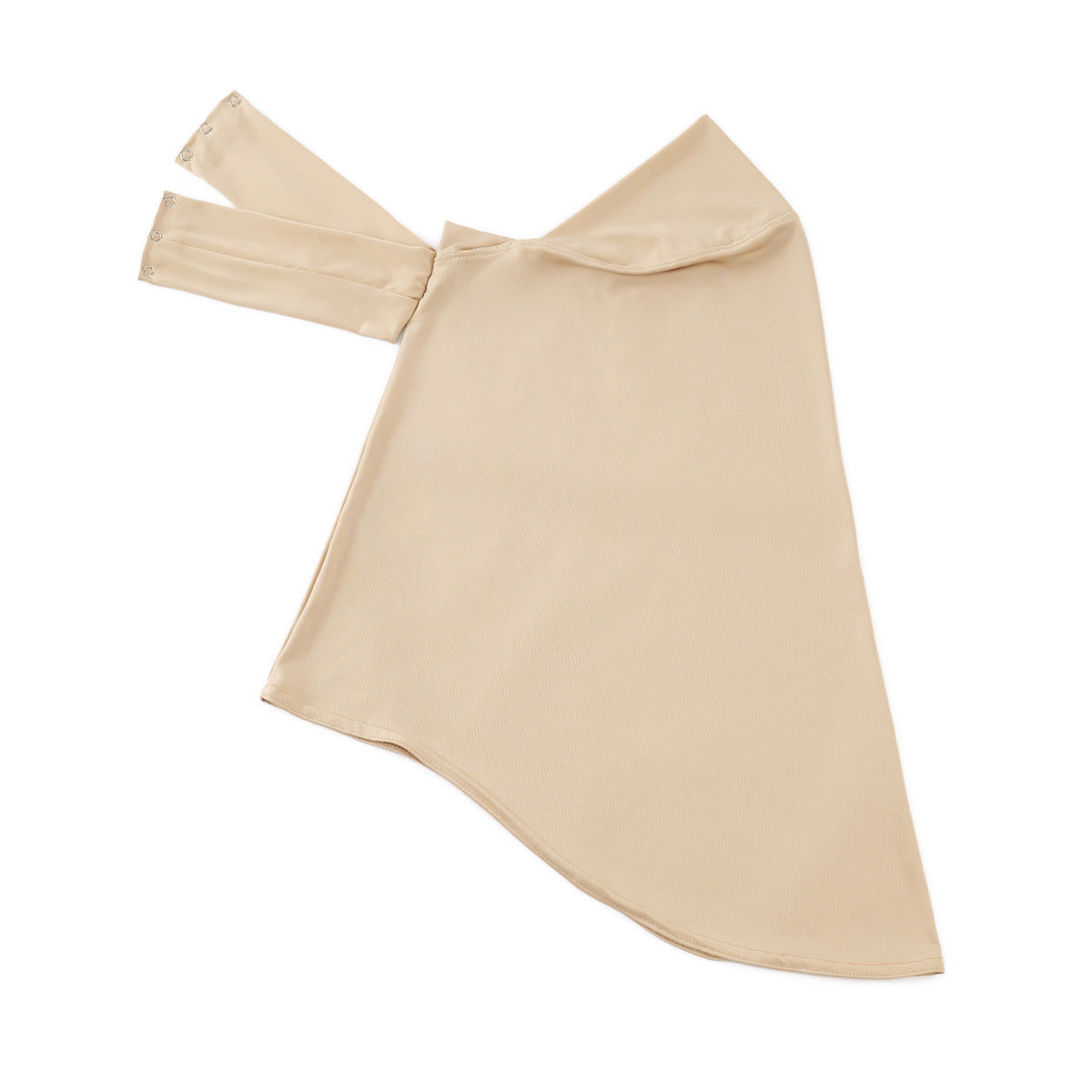 Nouveau foulard pour femme avec fermeture à bouton sous le menton