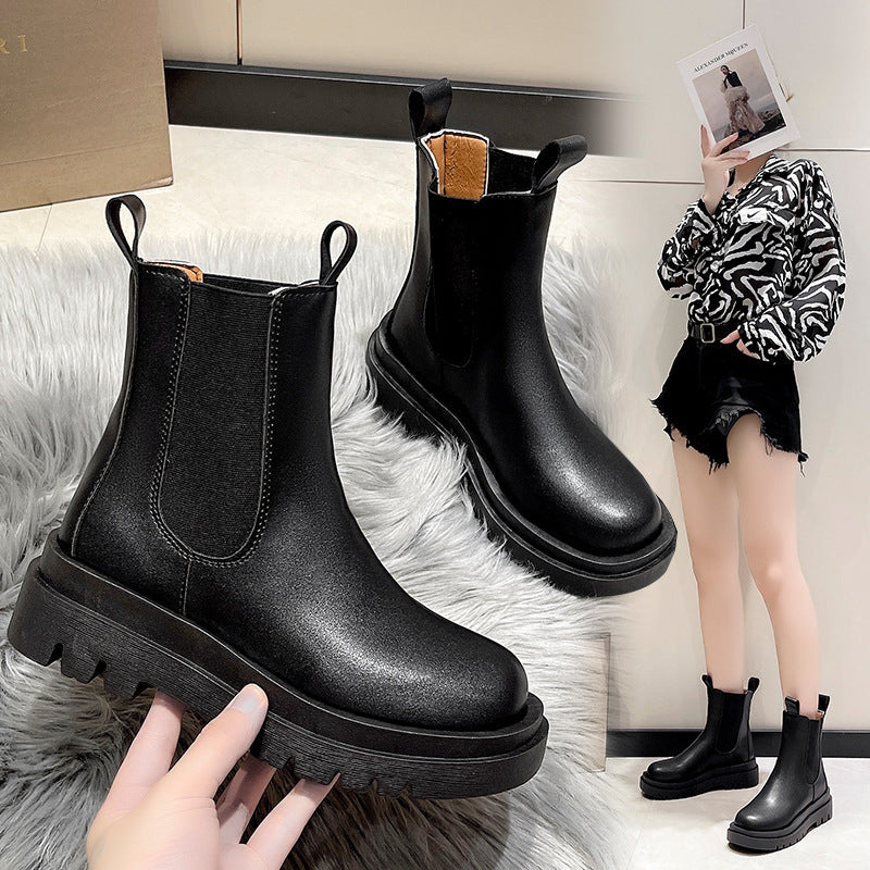 Bottines à plateforme tendance