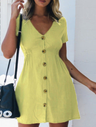Robe taille haute