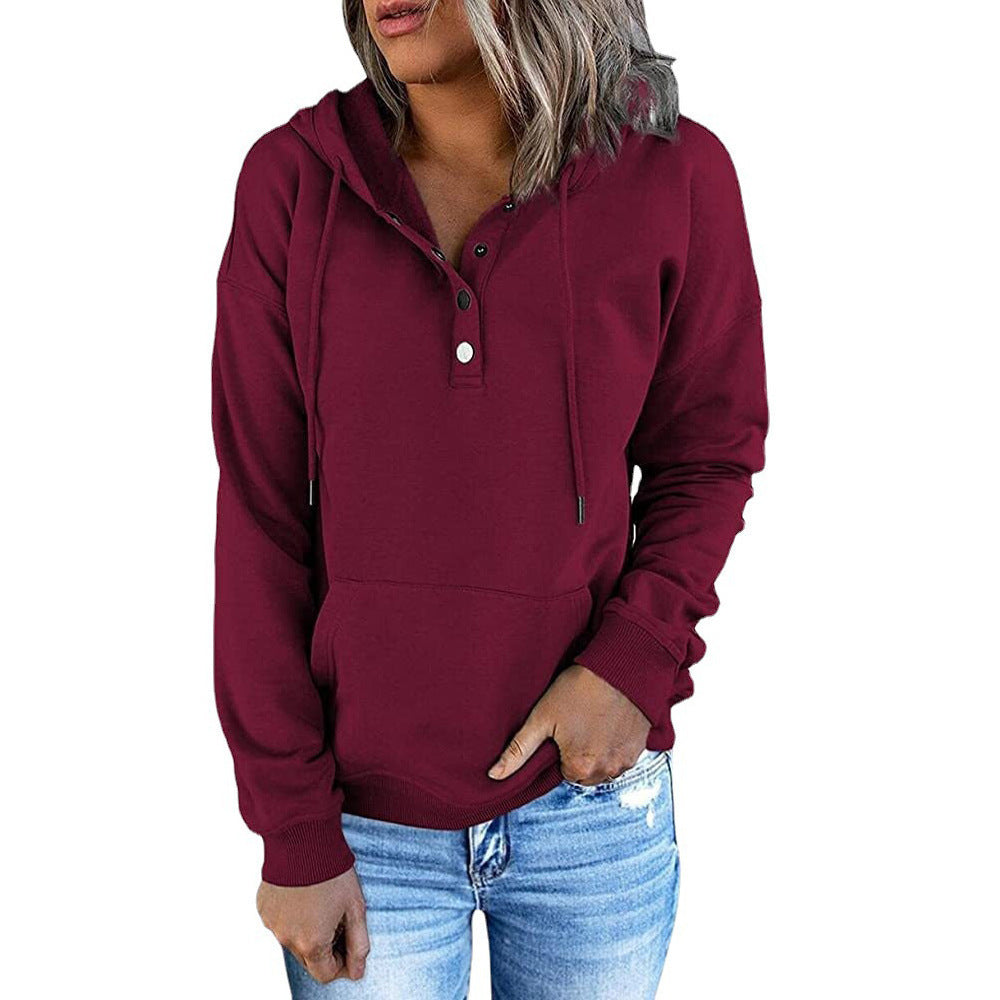 Sweat à capuche avec poches stylé Printemps - Autonme