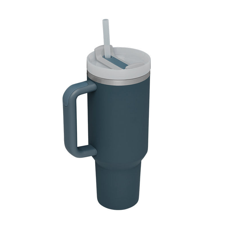 Gobelet isotherme de 113 cl avec poignée et paille