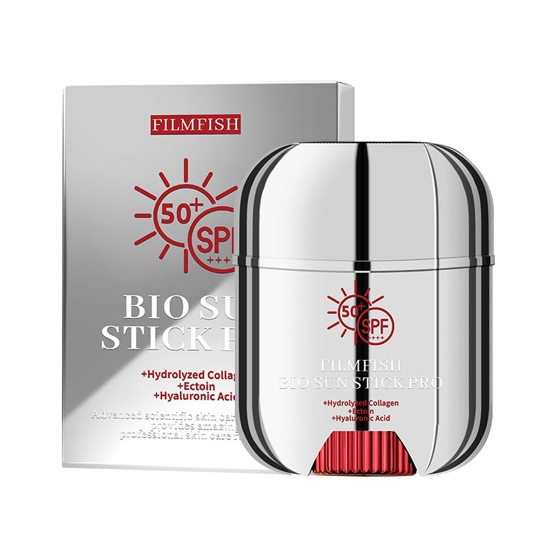 Crème solaire hydratante en stick pour le visage