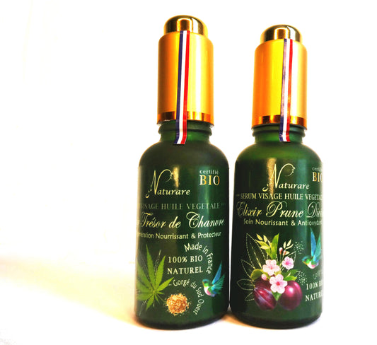 Elixir Sérum Huile Végétale Complément Alimentaire DUO PACK