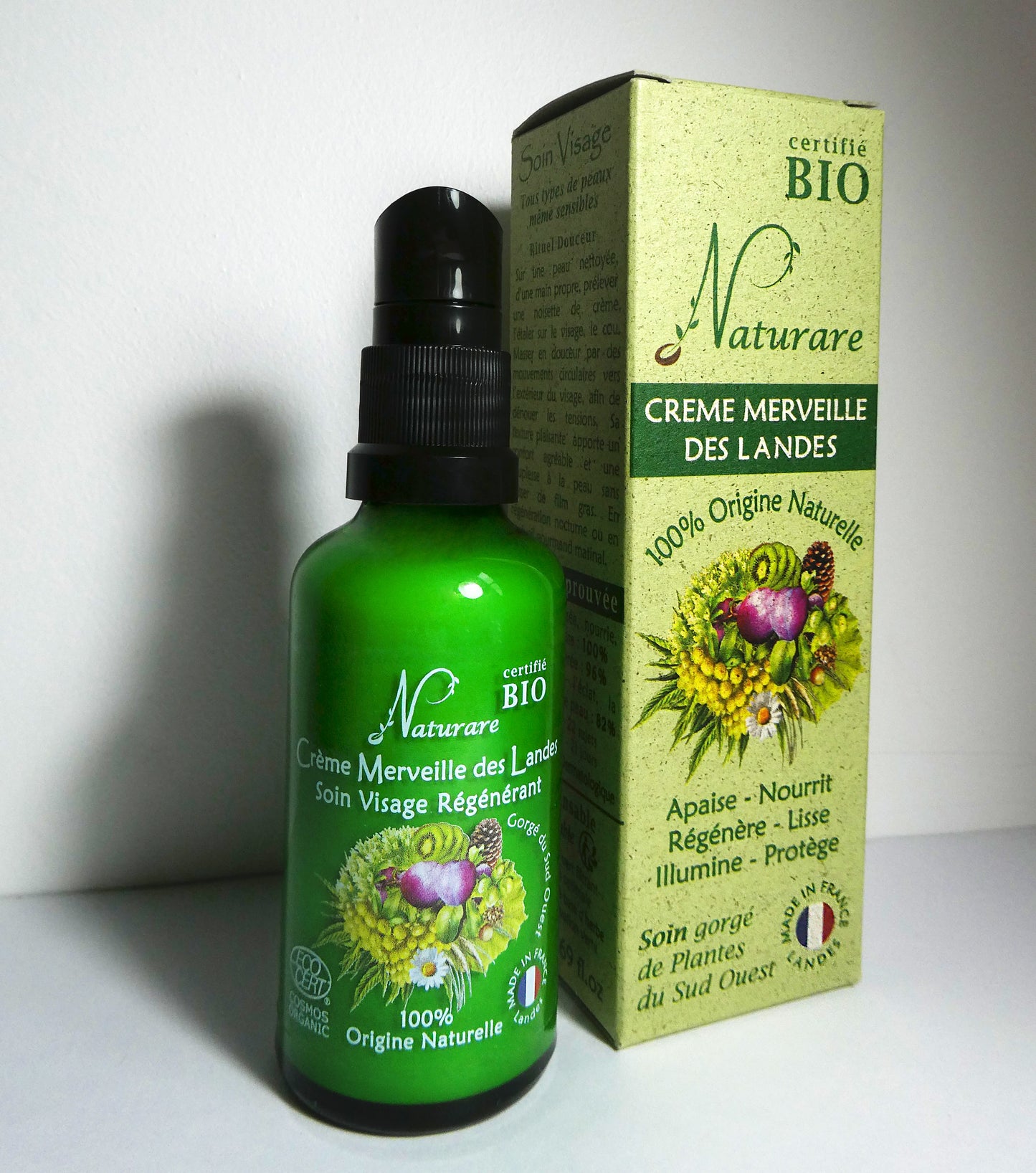 Soin régénérant Crème anti-âge hydratante Made in France